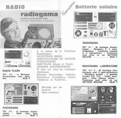 Catalogue Radiogama
